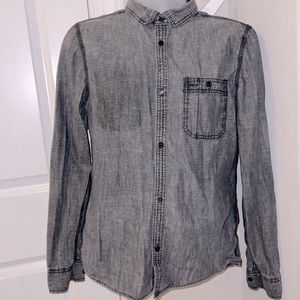 🔥 Jean Button Down Shirt